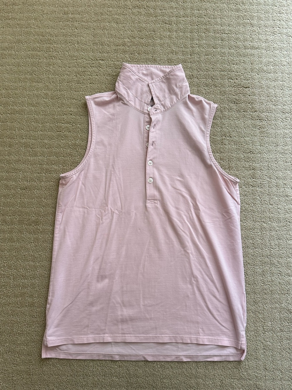 Renwick sleeveless polo